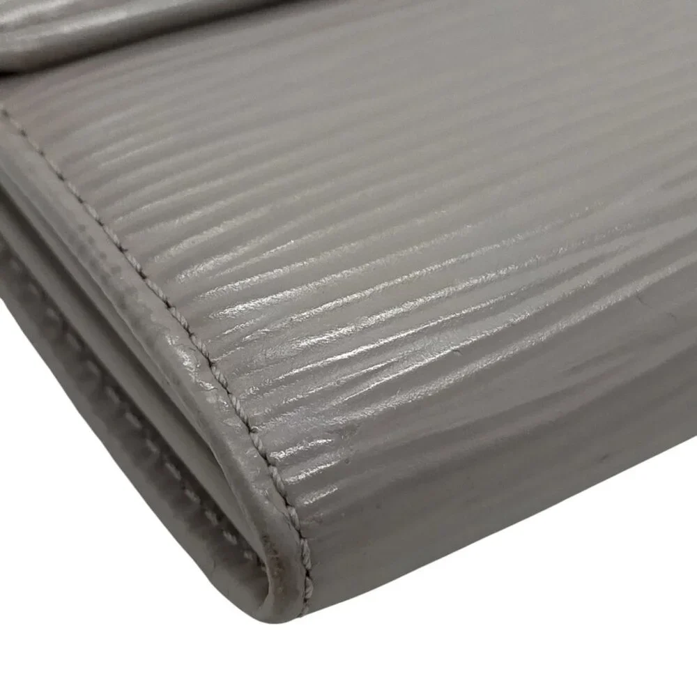 635197BV (L2) Louis Vuitton Wallet Long Gray Epi Leather - Picture 4 of 10